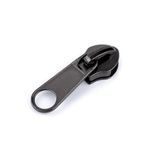 Cursor metalic pentru fermoar spiralat 10 mm, 52 x 39 mm, Negru fotografia produsului