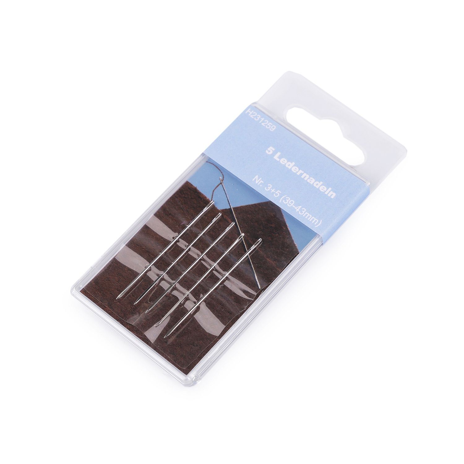 Set 5 ace pentru piele, lungime 39 - 43 mm fotografia produsului