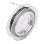 Sarma cupru modelaj Kyrra, diametru 0,3 mm, lungime 10 m, Argintiu fotografia produsului