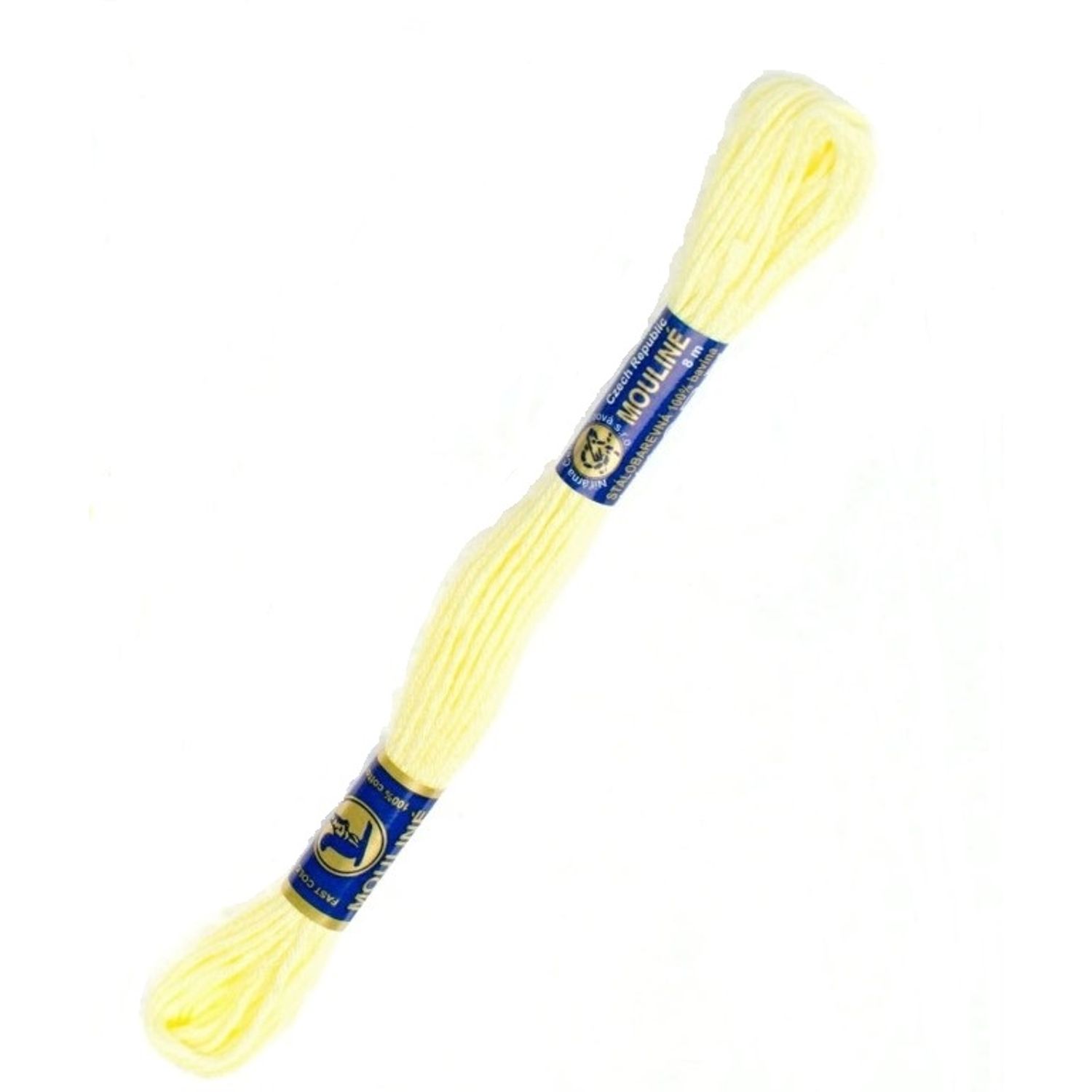 Ata pentru brodat Mouline NITARNA, 8 m, Crem vanilla fotografia produsului