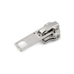 Cursor pentru fermoar metalic 5 mm Platinum fotografia produsului