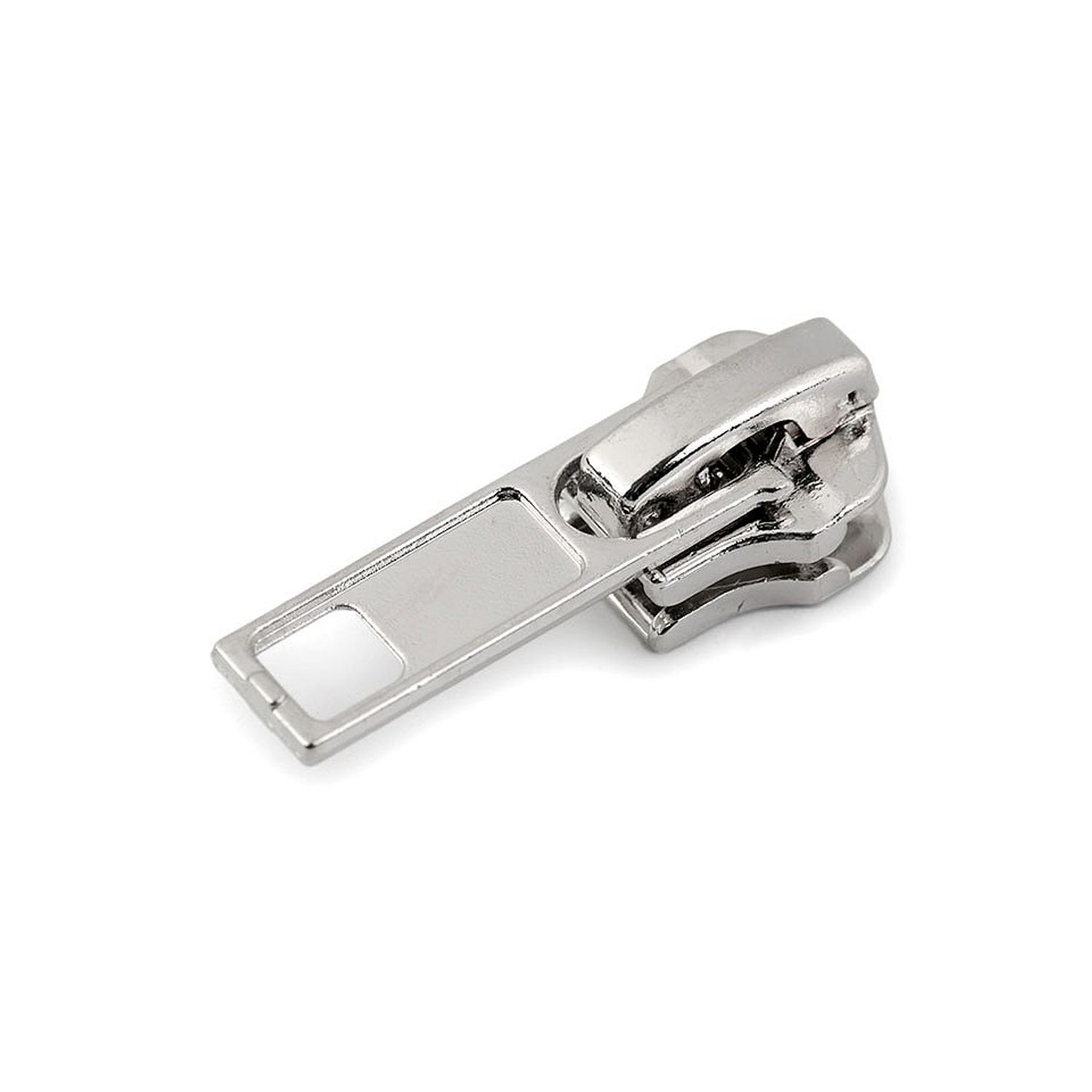 Cursor pentru fermoar metalic 5 mm Platinum fotografia produsului