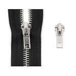Cursor pentru fermoar metalic 5 mm Platinum fotografia produsului View 2 S