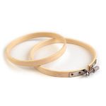 Gherghef broderie din bambus Kyrra, diametru 10 cm fotografia produsului View 2 S
