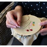 Gherghef broderie din bambus Kyrra,  diametru 12,5 cm fotografia produsului View 3 S