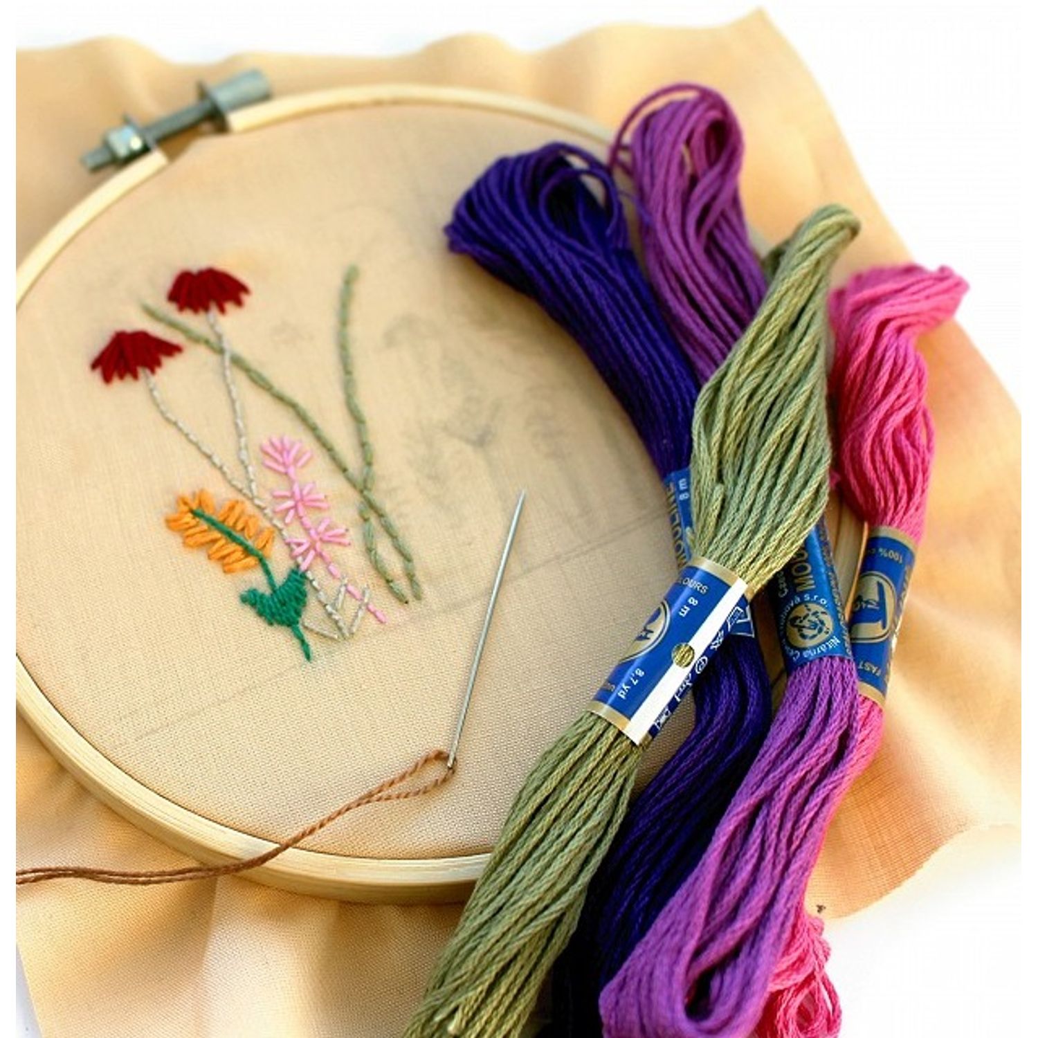 Gherghef broderie din bambus Kyrra,  diametru 12,5 cm fotografia produsului View 4 L