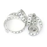 Centimetru de croitorie 2 fete Kyrra, lungime 150 cm, Alb fotografia produsului View 2 S