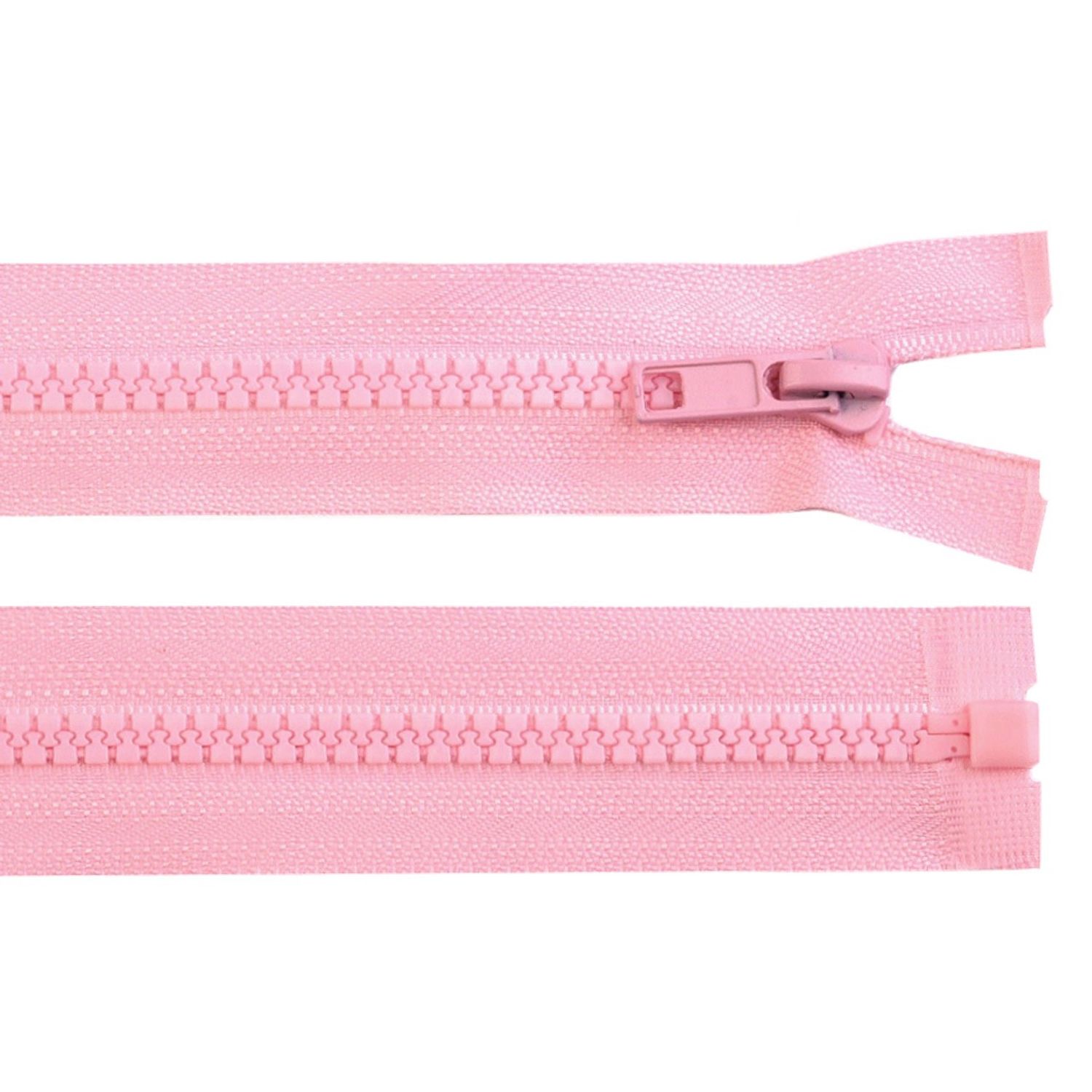 Fermoar plastic detasabil, lungime 35 cm, Roz deschis fotografia produsului