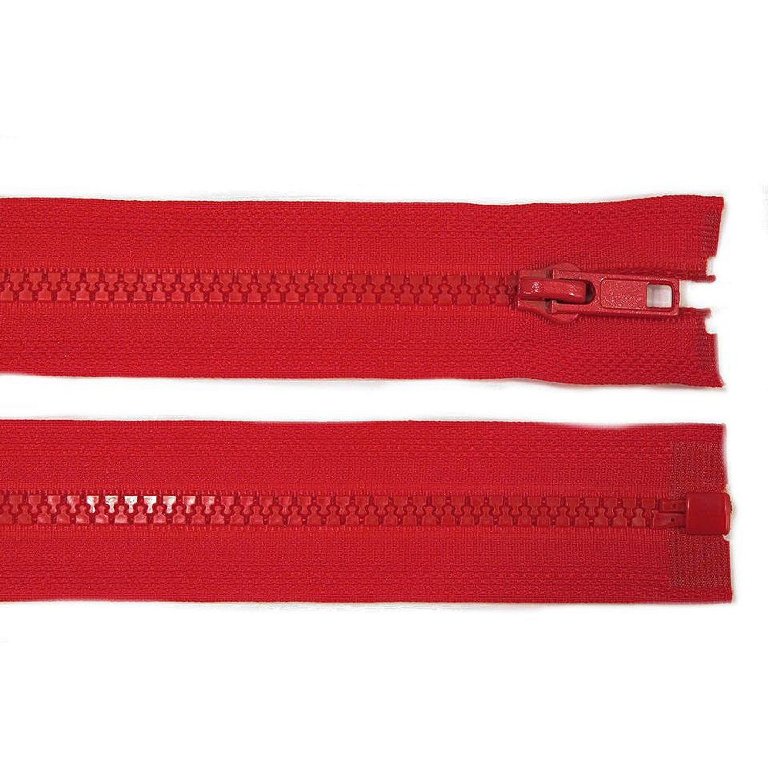 Fermoar plastic detasabil, lungime 35 cm, Rosu fotografia produsului
