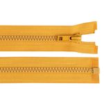 Fermoar plastic detasabil, lungime 45 cm, Galben mustar fotografia produsului
