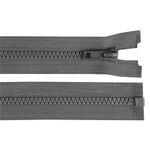 Fermoar plastic detasabil, lungime 45 cm, Gri fotografia produsului