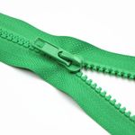 Fermoar plastic detasabil, lungime 35 cm, Verde fotografia produsului View 2 S