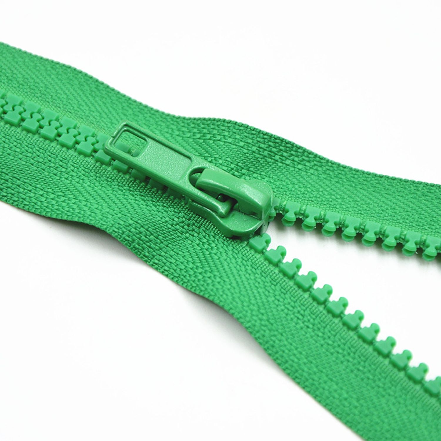 Fermoar plastic detasabil, lungime 35 cm, Verde fotografia produsului View 2 L