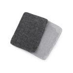 Petic termoadeziv Jeans 5,3 x 7,9 cm Gri fotografia produsului