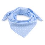 Batic bumbac, imprimeu buline, 65x65 cm Bleu fotografia produsului