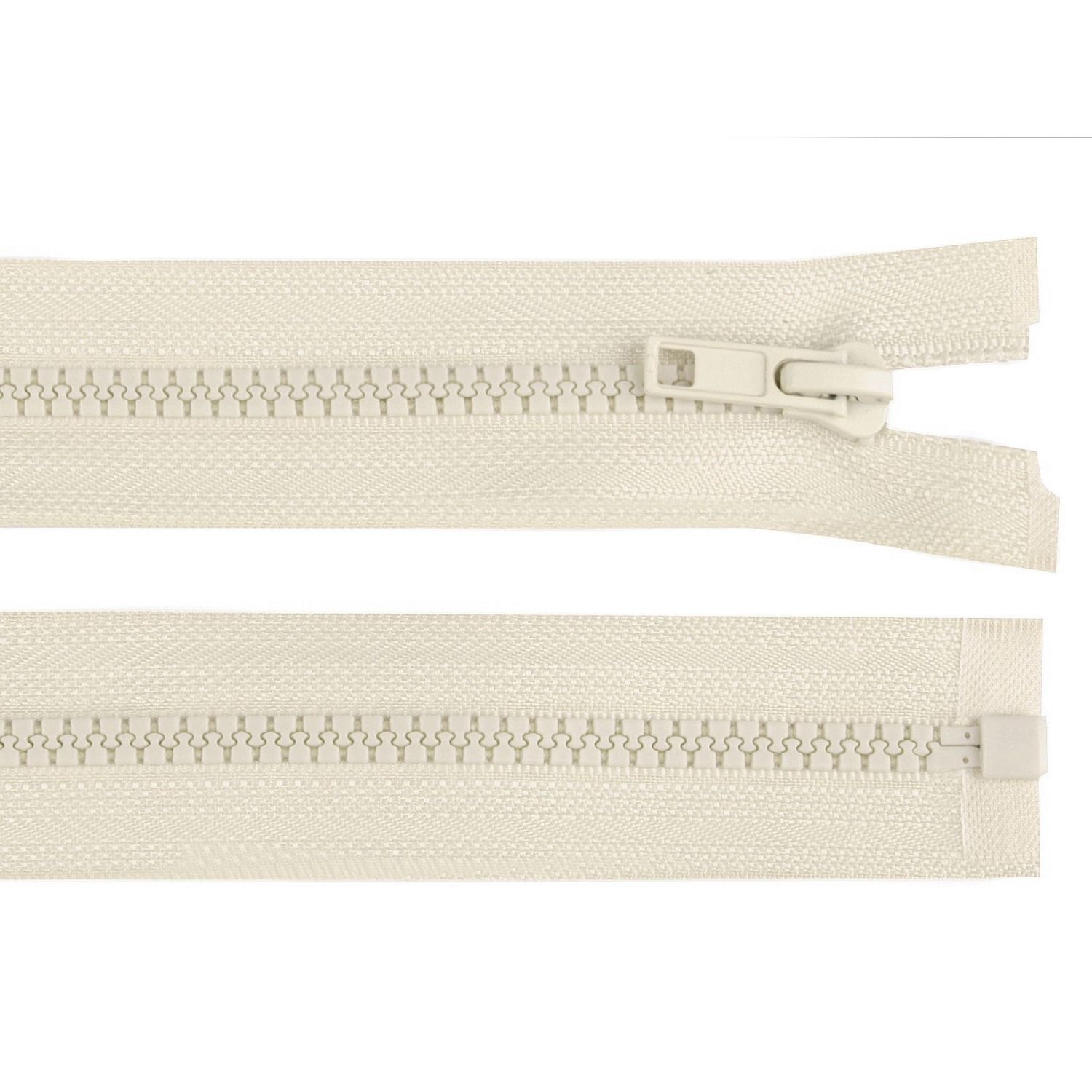 Fermoar plastic detasabil, lungime 35 cm, Crem fotografia produsului