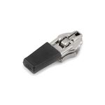Cursor metalic fermoar ascuns 5 mm, Platinum fotografia produsului