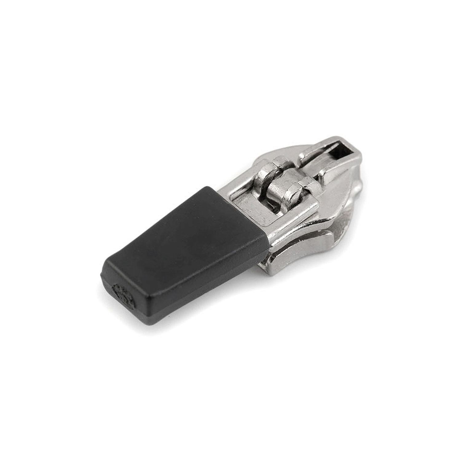 Cursor metalic fermoar ascuns 5 mm, Platinum fotografia produsului