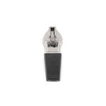 Cursor metalic fermoar ascuns 5 mm, Platinum fotografia produsului View 3 S