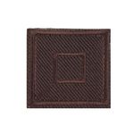 Petic termoadeziv patrat 33 x 33 mm Maro fotografia produsului