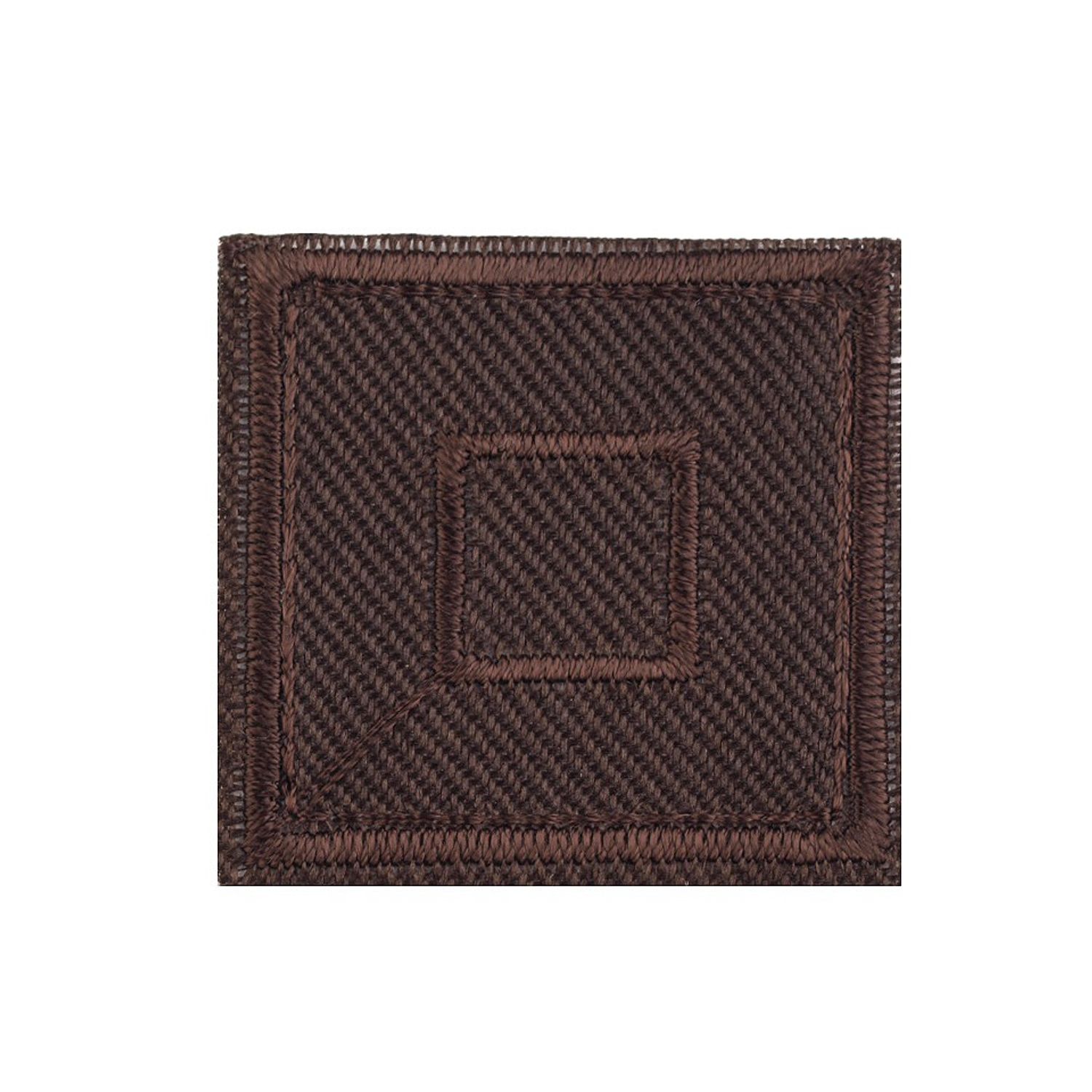 Petic termoadeziv patrat 33 x 33 mm Maro fotografia produsului