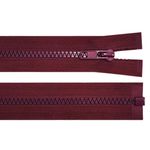 Fermoar plastic detasabil, lungime 50 cm, Visiniu fotografia produsului
