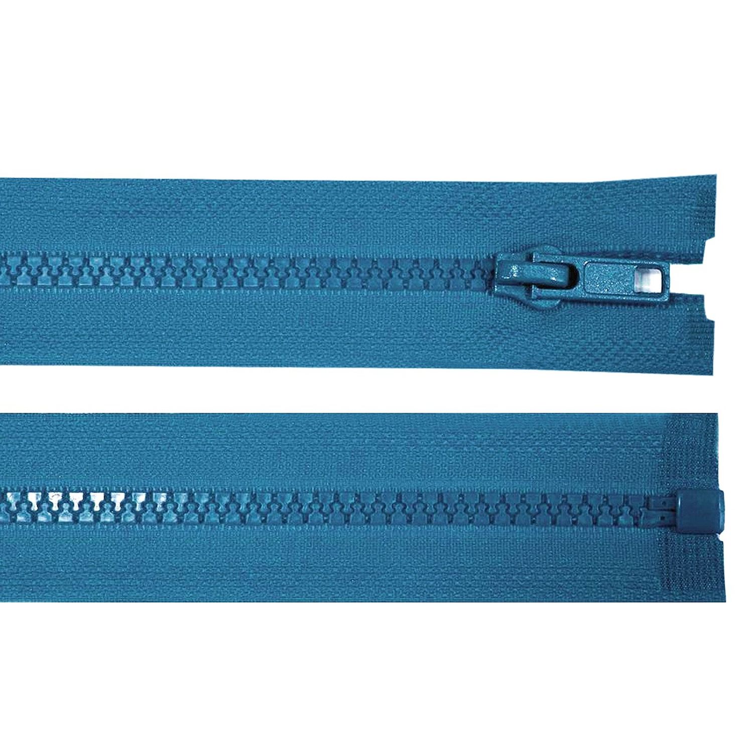 Fermoar plastic detasabil, lungime 45 cm, Albastru fotografia produsului