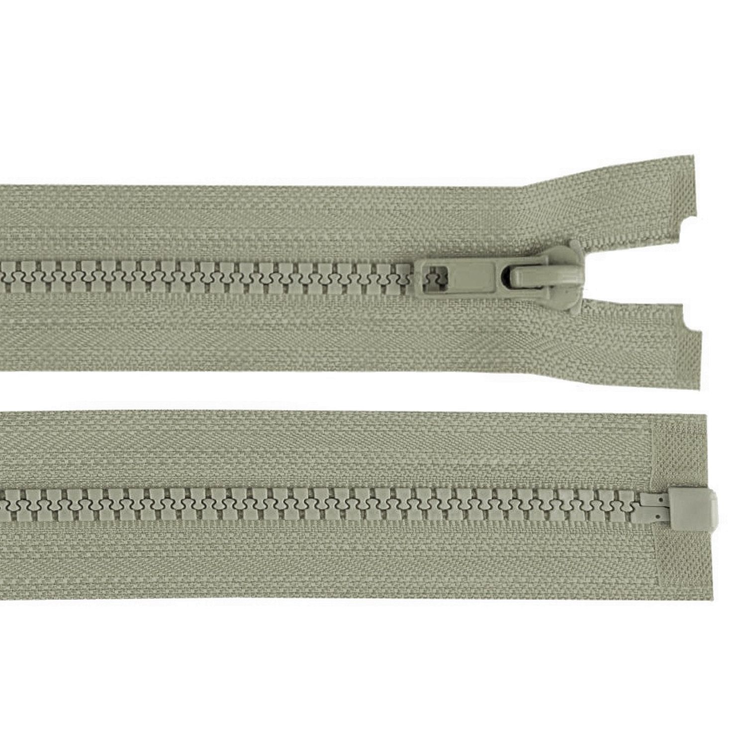 Fermoar plastic detasabil, lungime 55 cm, Taupe fotografia produsului