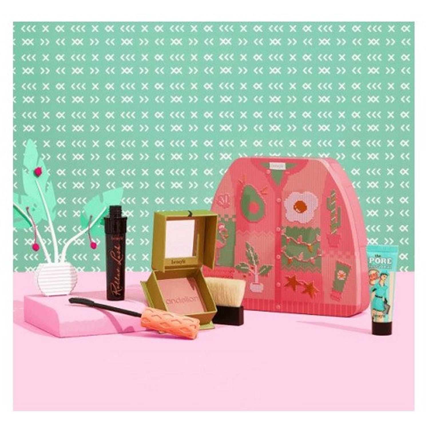 Set Machiaj, Benefit, Bright Holiday Beauty fotografia produsului View 3 L