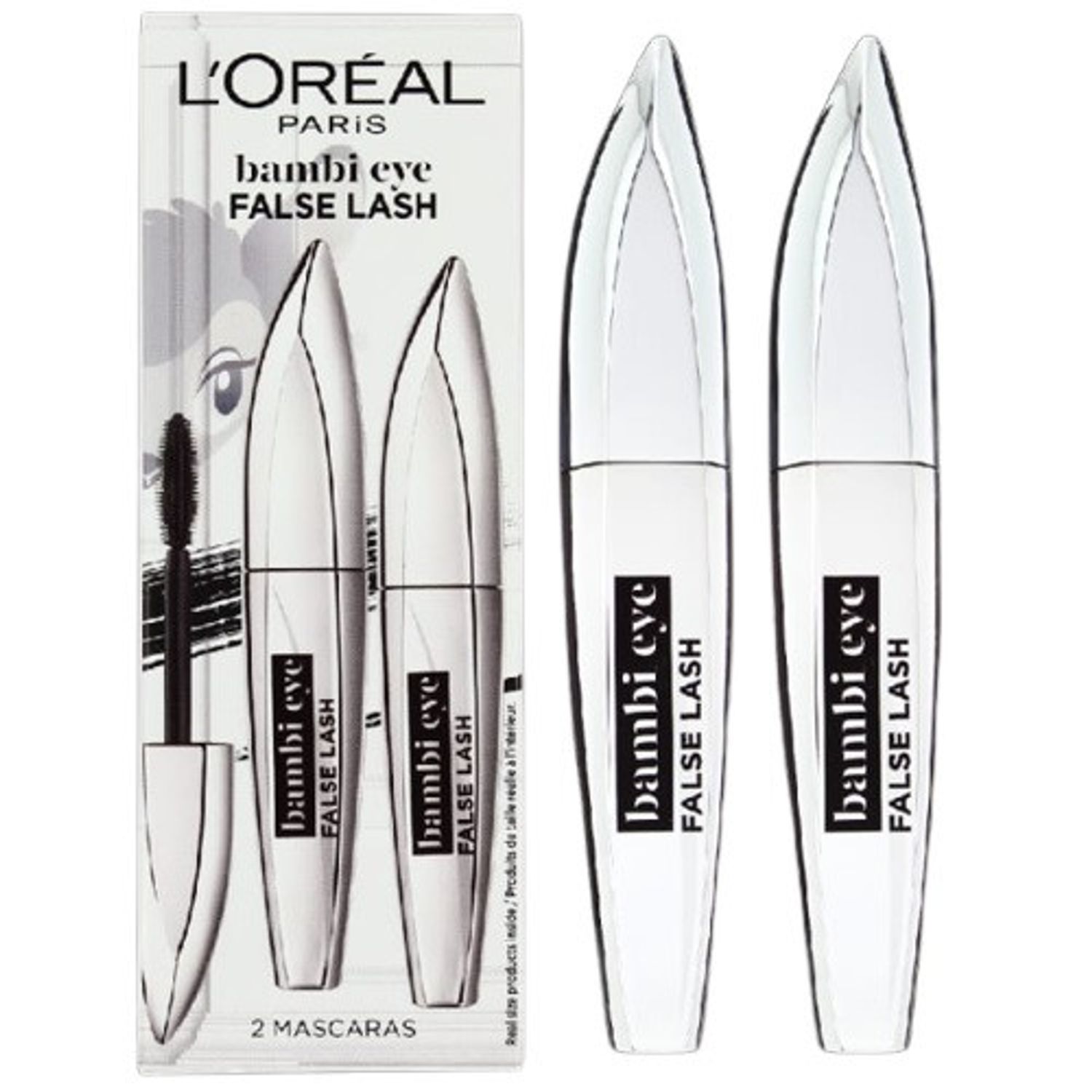 Set 2 Mascara cu efect de gene false, Loreal, Bambi False Lash fotografia produsului View 3 L