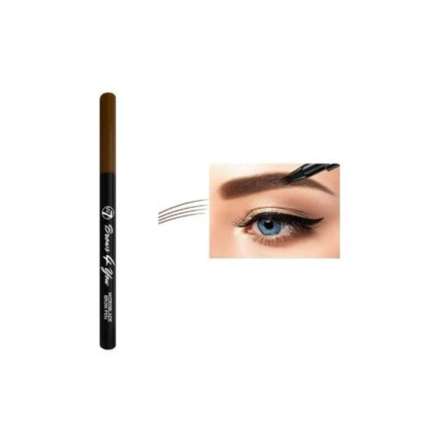 Creion sprancene, W7, Microblading, Dark Brown fotografia produsului