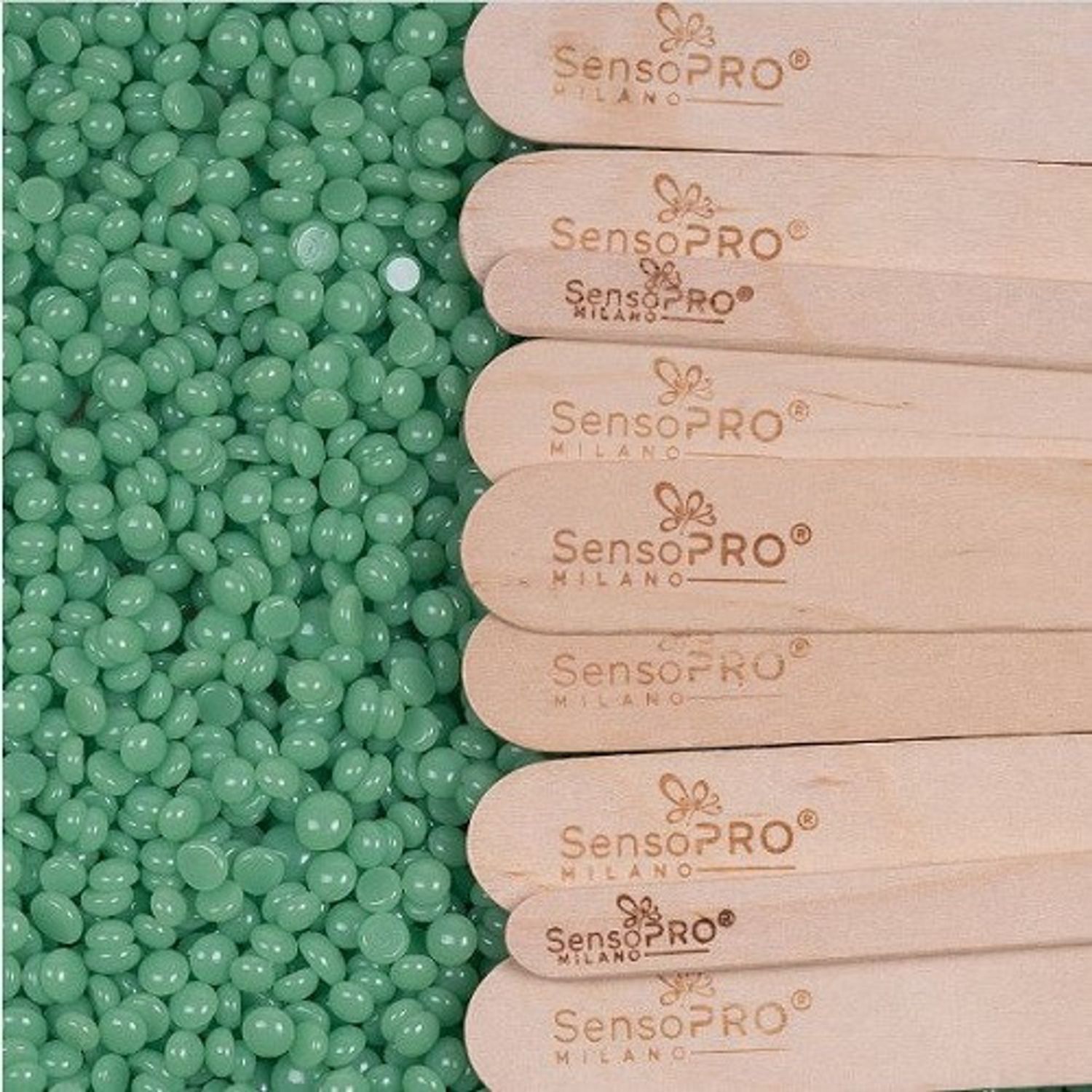 Ceara epilat elastica granule, SensoPro, Aloe Vera, 1000 g fotografia produsului View 2 L