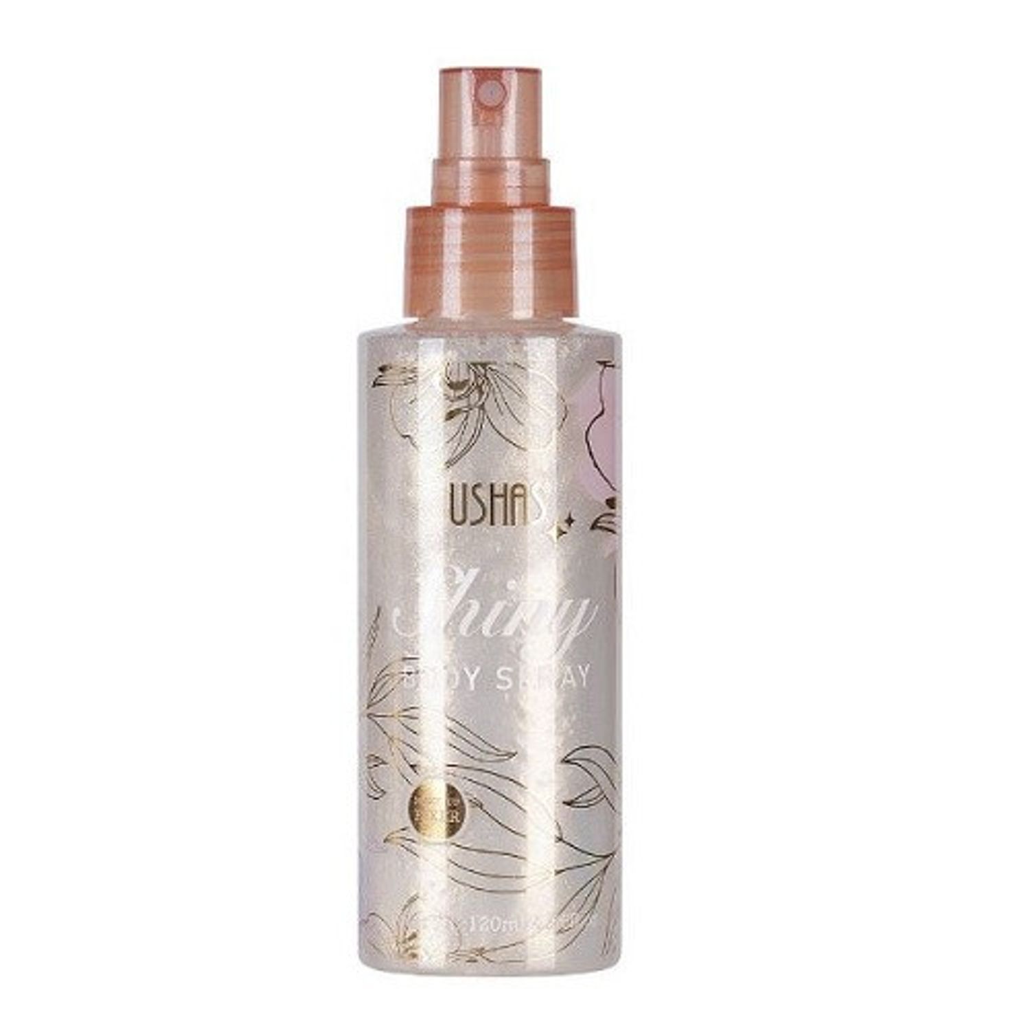 Spray iluminator de corp, Ushas, Shiny, 01, 120 ml fotografia produsului