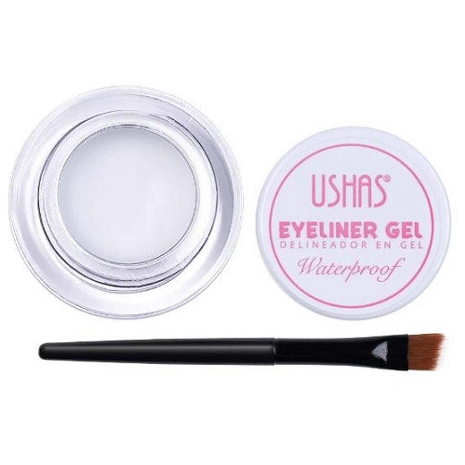 Tus gel colorat, Ushas, Waterproof, White, 3.8 g fotografia produsului