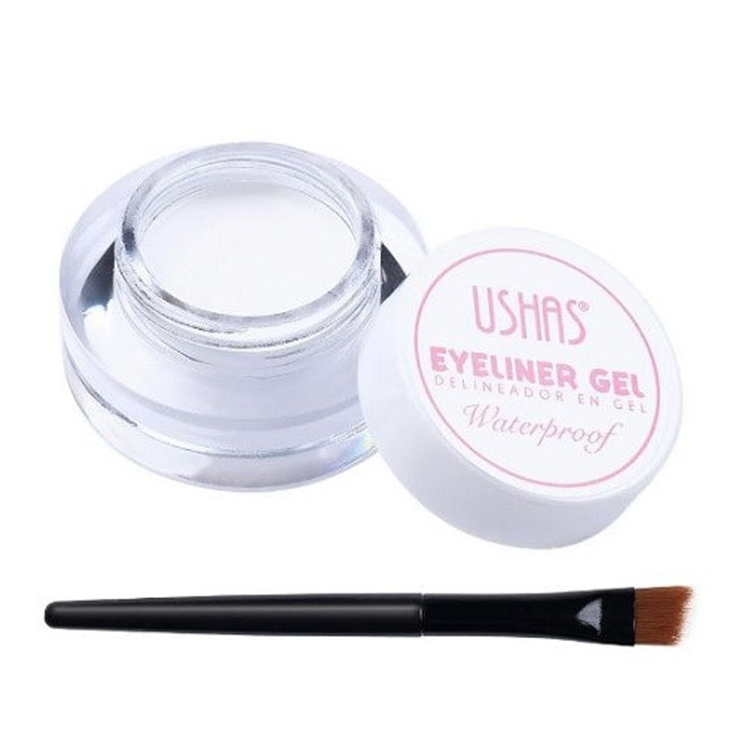 Tus gel colorat, Ushas, Waterproof, White, 3.8 g fotografia produsului View 3 L