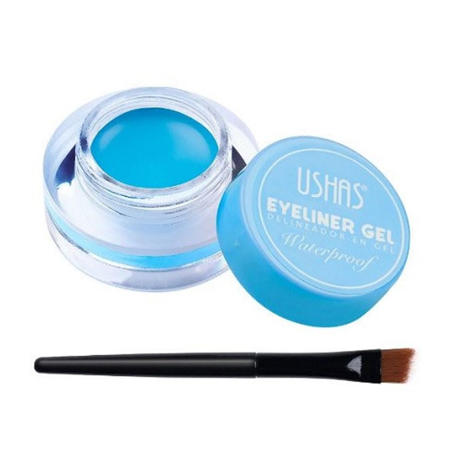 Tus gel colorat, Ushas, Waterproof, Blue, 3.8 g fotografia produsului View 3 L