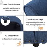 PawHut Canapea Captusita pentru Caini mici Albastra fotografia produsului View 3 S