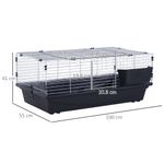 PawHut Cusca Transport pentru Mici Rozatori, 100x55x41cm fotografia produsului View 2 S