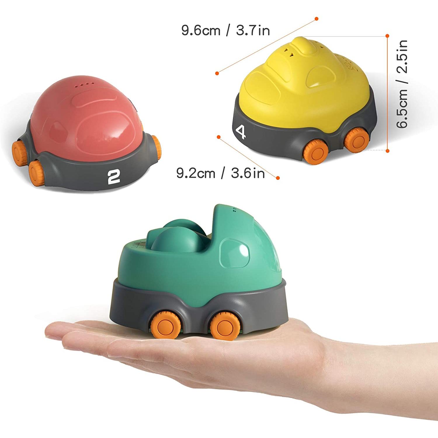 Covoras interactiv si educativ cu masinute, 68x68 cm, material plastic ABS,  Tumama&reg;, multicolor fotografia produsului View 2 L