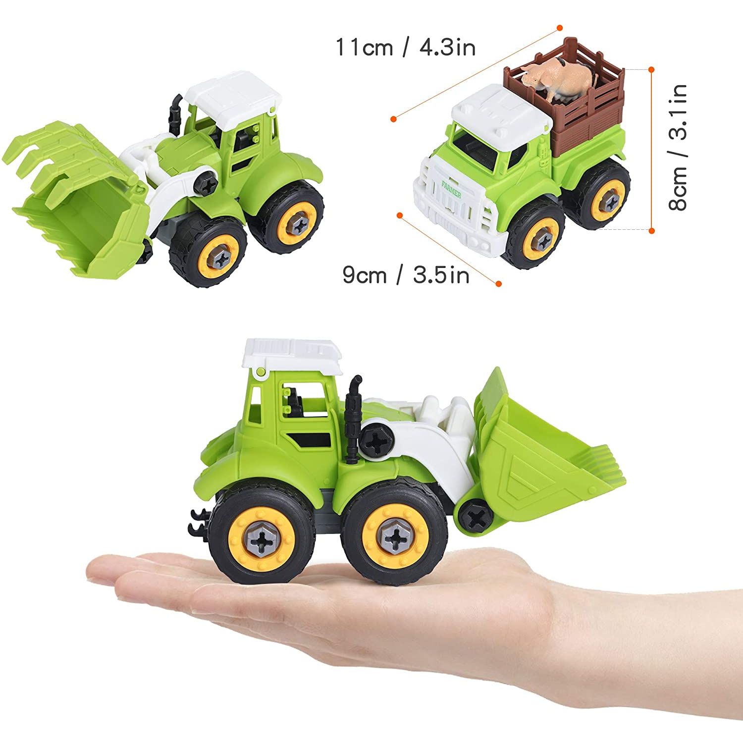 Set interactiv &ldquo;Ferma animalelor&rdquo;, Tumama&reg;, varsta +3 ani, material plastic, multicolor fotografia produsului View 4 L