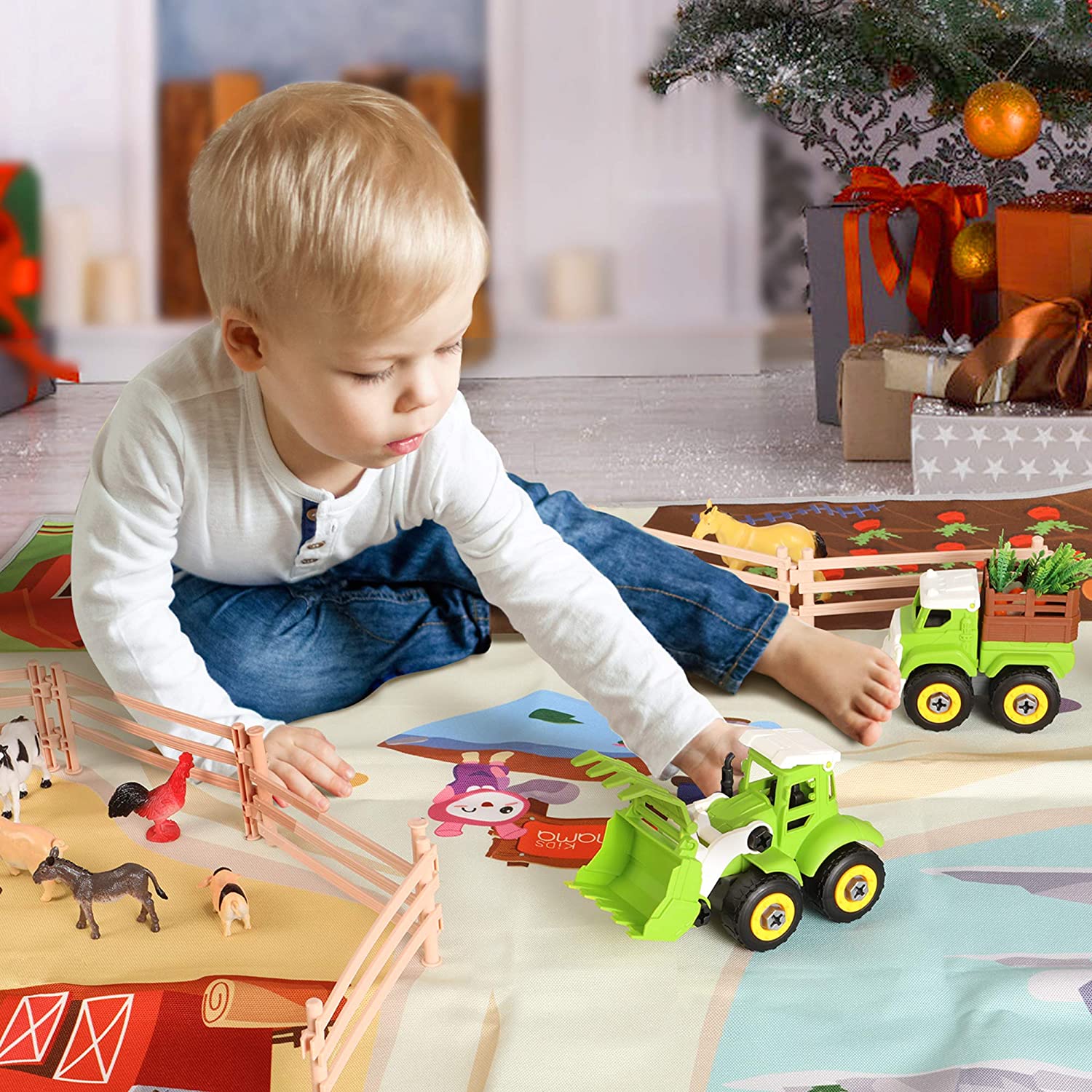 Set interactiv &ldquo;Ferma animalelor&rdquo;, Tumama&reg;, varsta +3 ani, material plastic, multicolor fotografia produsului View 5 L