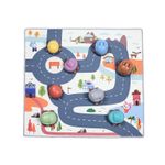 Covoras interactiv si educativ cu masinute, 68x68 cm, material plastic ABS,  Tumama&reg;, multicolor fotografia produsului
