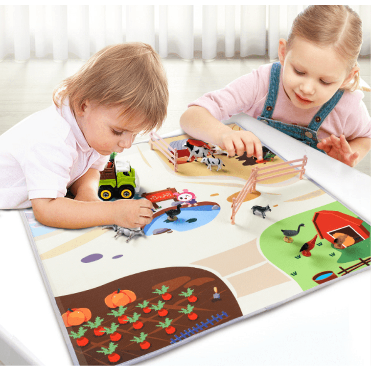 Set interactiv &ldquo;Ferma animalelor&rdquo;, Tumama&reg;, varsta +3 ani, material plastic, multicolor fotografia produsului View 3 L