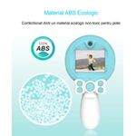 Aparat foto copii, SMARTIC &reg;, full HD, Magic Mirror V2, display 2.0 inch, blitz de tip LED, BPA free, Albastru/Alb fotografia produsului View 2 S