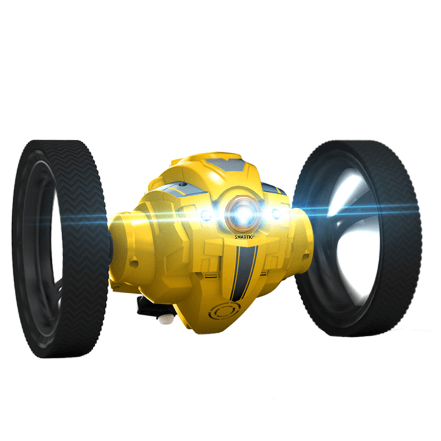 Masina jucarie pentru copii cu telecomanda Jumping Car, Salt 60 cm inaltime, Lumini si Sunet, Rotire 360ᵒ, Control - 5949128928894 fotografia produsului View 6 L