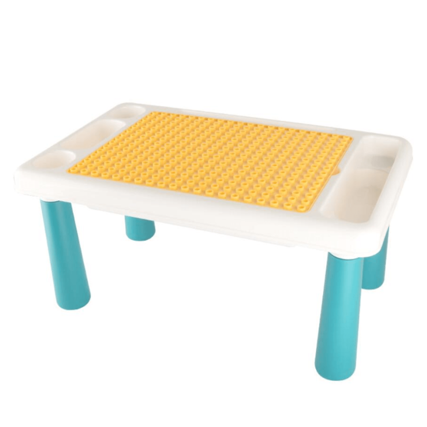 Set interactiv cu masuta si blocuri de constructie, Tumama&reg;, varsta 3 ani+, 300 piese, multicolor fotografia produsului View 5 L