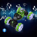 Masina cu telecomanda si control inductie Stunt Car, Lumini si Sunet, Cascadorii, Rotire 360ᵒ Frecventa 2.4Ghz, - 5949128928887 fotografia produsului View 6 S