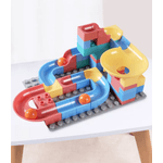 Set cuburi de constructie si platforma, Pista Marble, 70 piese, Tumama&reg;, multicolor fotografia produsului View 2 S
