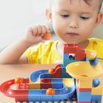 Set blocuri constructie pentru copii, Labirintul Interactiv, +3 ani, 69 piese, material plastic,Tumama&reg;, multicolor fotografia produsului View 5 S