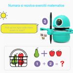 Jucarie Interactiva Electronica Robotelul Inteligent Quincy, SMARTIC&reg;, verde fotografia produsului View 6 S